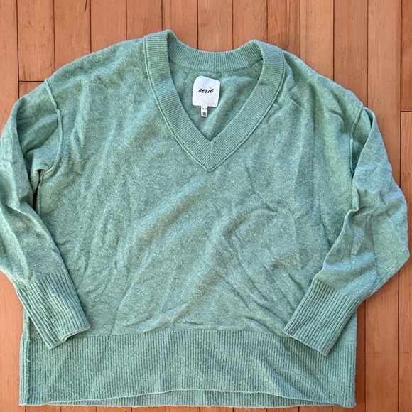 aerie Sweaters - Aerie Sage V-Neck Pullover